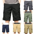 thumbnail image 1 of Cllios Cargo Shorts for Men Below the Knee Summer Utility Workout Shorts Stretch Travel Gym Shorts with Multi Pockets, 1 of 5