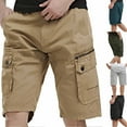 thumbnail image 1 of Cllios Men's Cargo Shorts Relaxed Fit Summer Outdoor Workout Shorts Fitness Travel Gym Shorts with Multi Pockets, 1 of 5