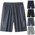 thumbnail image 1 of Cllios Mens Cargo Shorts Below the Knee Summer Classic Workout Shorts Running Travel Gym Shorts with Multi Pockets, 1 of 8