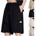 thumbnail image 1 of Cllios Mens Cargo Shorts Casual Summer Lightweight Workout Shorts Cotton Travel Gym Shorts with Multi Pockets, 1 of 10