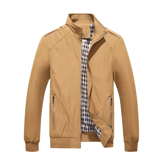 Cllios Mens Softshell Bomber Jacket Lightweight Slim Fit Outerwear Fall Outdoor Windbreaker Full Zip Up Baseball Jacket Sports Flight Pilot Jackets S-5XL