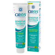 CloSYS Fluoride Toothpaste, 7 Ounce, Gentle Mint, Whitening, Sulfate Free,