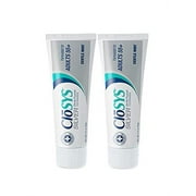 CloSYS Silver Fluoride Toothpaste for Adults 55+, 3.4 Ounce Pack of 2, Gentle Mint, Travel Size, TSA Compliant, pH Balanced, Enamel Protection, Sulfate Free
