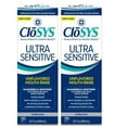 CloSYS Ultra Sensitive Mouthwash, 32 Ounce (Pack of 2), Unflavored (Optional Flavor Dropper