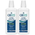 thumbnail image 1 of CloSYS Ultra Sensitive Mouthwash, Unflavored Alcohol Free, Dye Free, pH Balanced, Helps Soothe Entire Mouth – 32 Oz (Pack of 2), 1 of 8