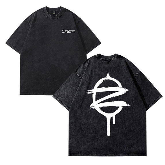 CloZee Merch T-Shirt Crewneck Short Sleeve Men/Women Cotton Vintage Wash Tee