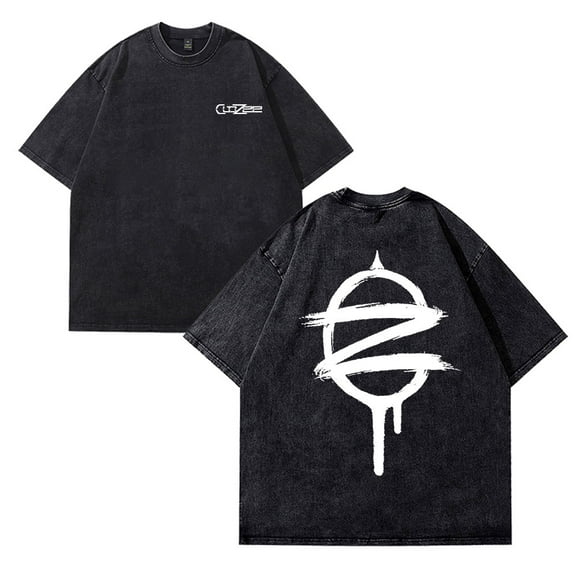 CloZee Merch T-Shirt Crewneck Short Sleeve Men/Women Cotton Vintage Wash Tee