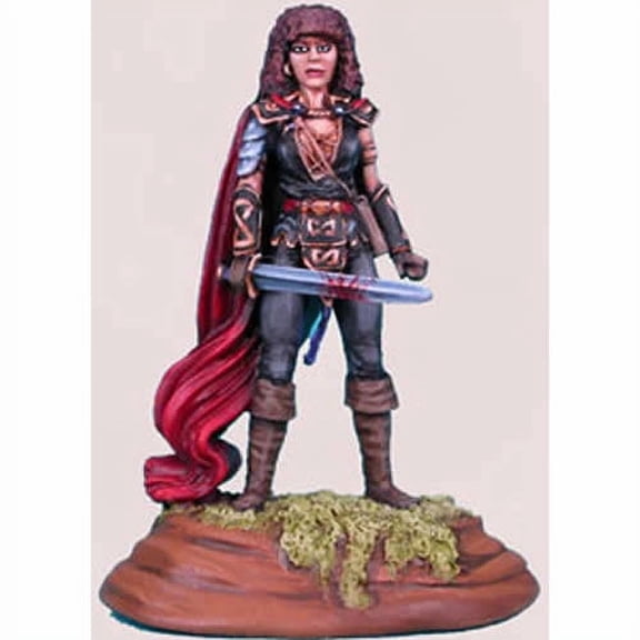 Cloak Female Fighter Miniature Elmore Masterwork Dark Sword Miniatures