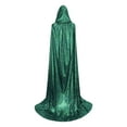 thumbnail image 1 of Cloak With Hood For Adults Shiny Cape For Parties And Themed Events Nepali Clothes Ladies Wraps And Shawls Or Capes with Sleeves Women Capes Formal Shawl Scarf Button Womens Shawls / Capes Warm Cloak, 1 of 3