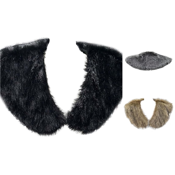 Cloak Shoulder Cape with Collar Shoes