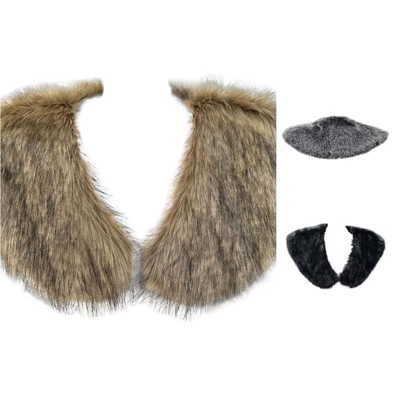 Cloak Shoulder Cape with Collar Shoes