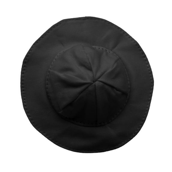 Cloche Hats for Women Decorative Doll Hat Colorful 18 Inch Girl Doll Sun Hat For Game Decorations Costume Hats For Kids Dolls Black