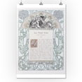 thumbnail image 1 of Cloches de Noel et de Paques B Vintage Poster (artist: Mucha, Alphonse) France c. 1900 (24x36 Giclee Gallery Print, Wall Decor Travel Poster), 1 of 1