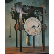 Clock Based on da Vinci Design Poster Print by Science Source (18 x 24)