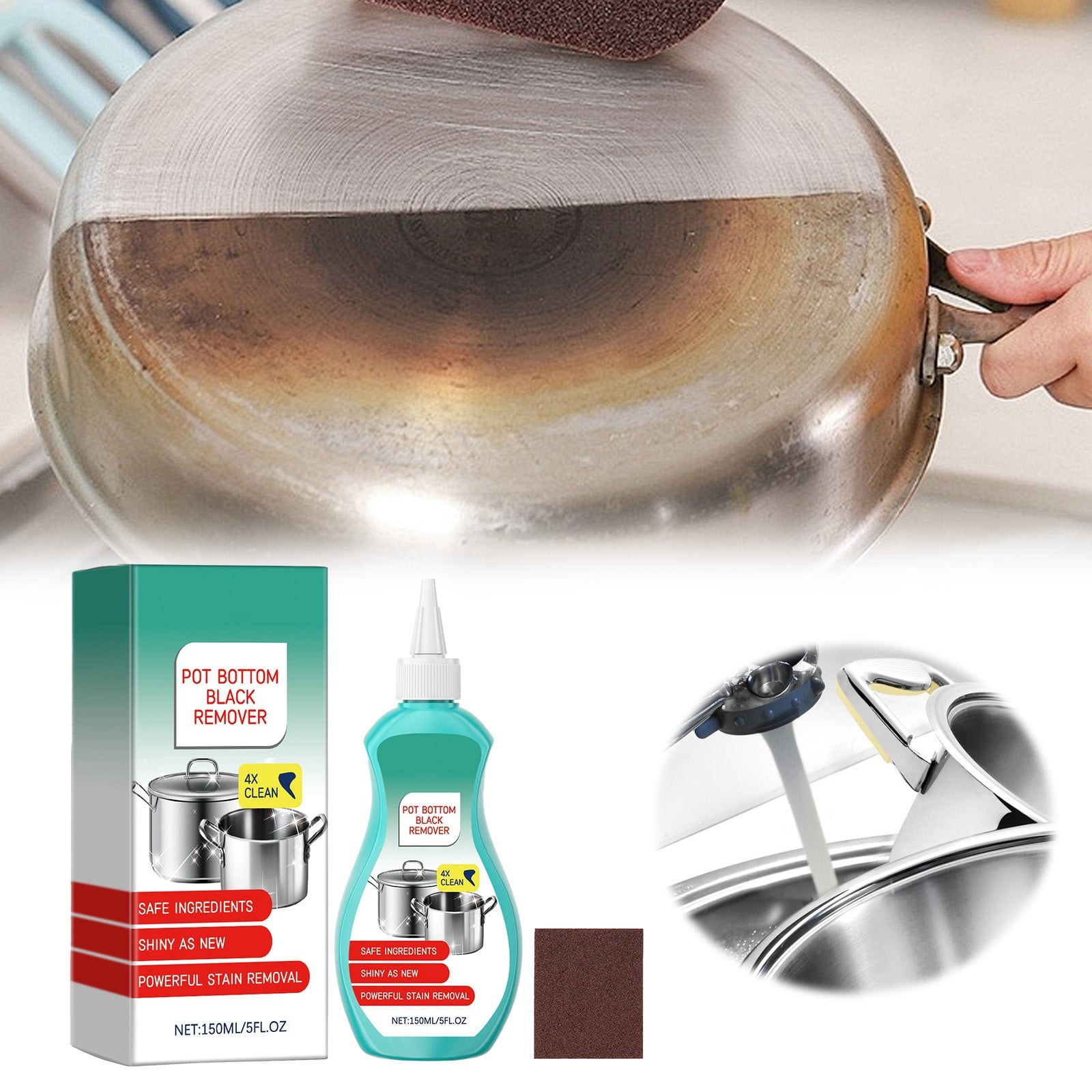 Clock Cleaning Solution Easy Clean Oil Cleaning Agent Kitchen Exterior