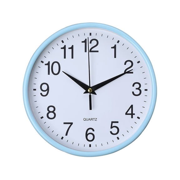 Clock Clearance! Kaireo, Modern Wall Clock Round Wall Clock Simple High Precision Battery Operated Easy to Read Non Ticking Quartz Clock for Wall Decor Minimalist Wall, 1X Clock, Home Clock