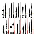 thumbnail image 1 of Clock Different DIY Clock Hands Replacement Durable and Easy to Install, 1 of 18