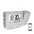 thumbnail image 1 of Clock,Dual Alarms 12/24h Usb R 180rotable Alarm Clock Display With Usb With Dual Alarms Dimmable Led Display Bedroom With Alarms 12/24h Snooze Led Display With Buzhi Hxber Mewmewcat Qisuo, 1 of 7