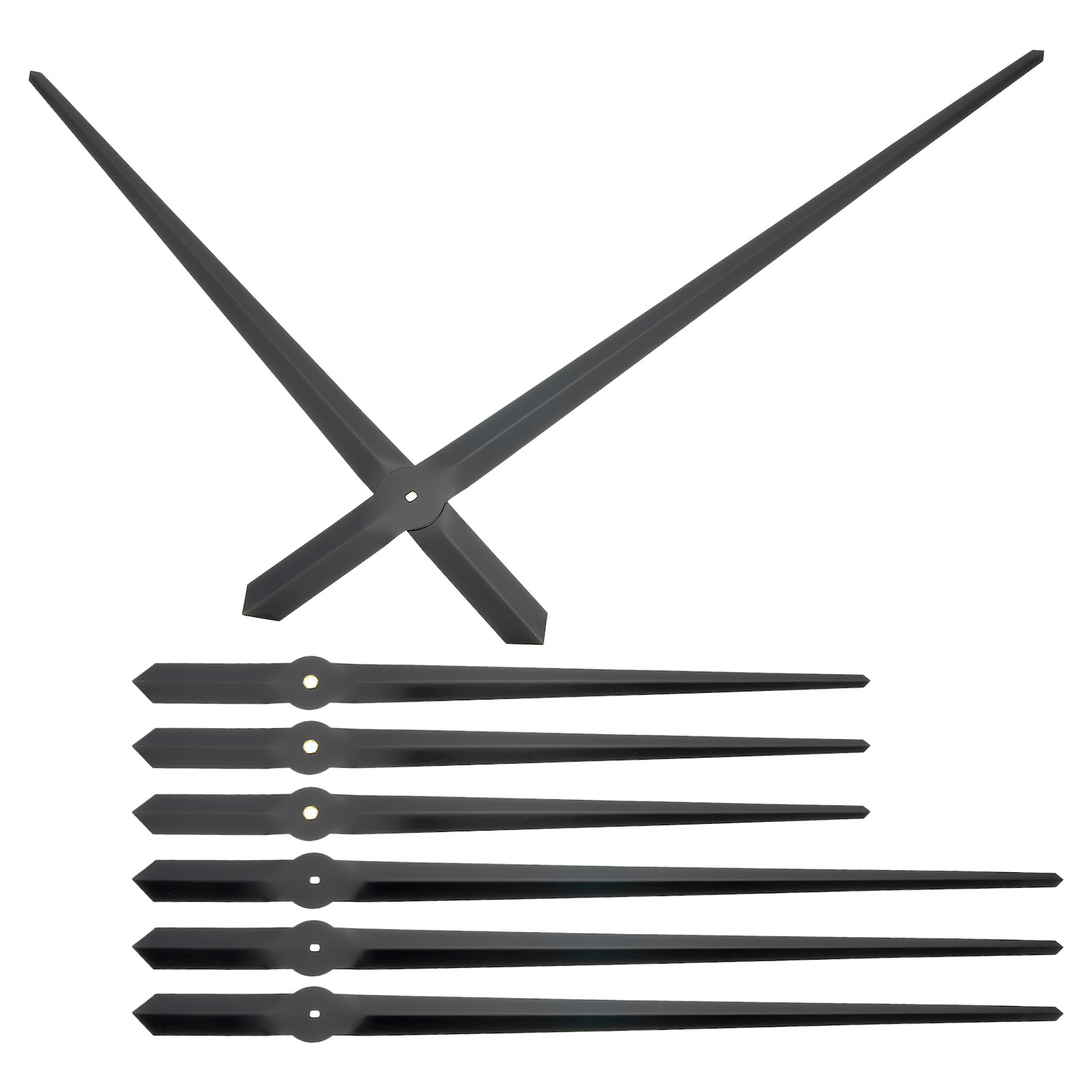 Clock Hands Kit, 4 Set Clock Hands Kits Clock Mechanism Movement