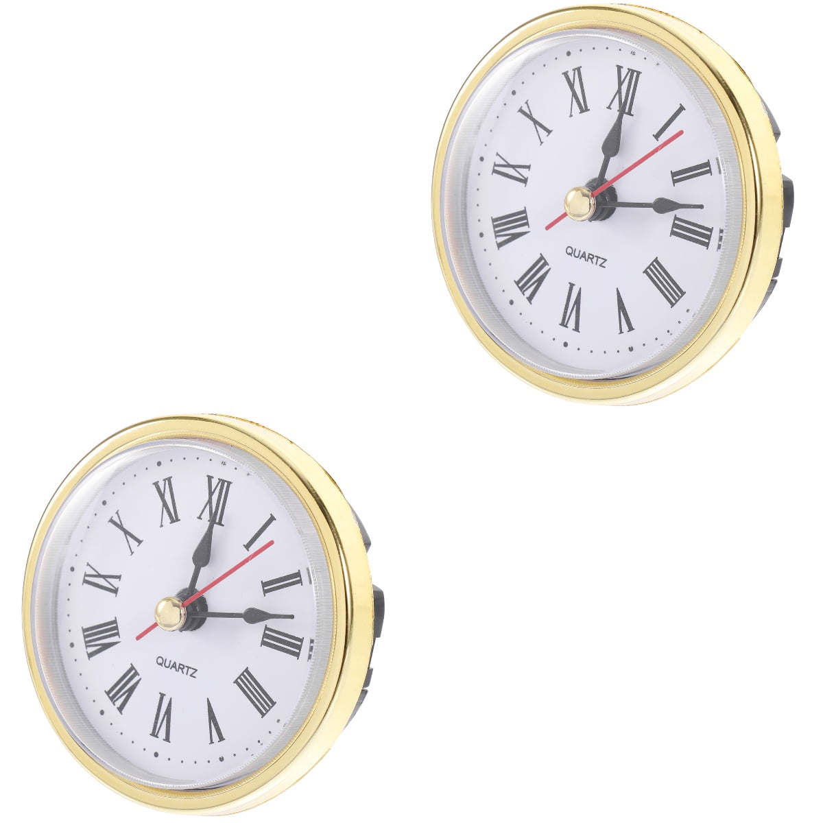 Clock ,2Pcs Retro Clock Insert Diy Round Clock Roman Number Inlaid ...