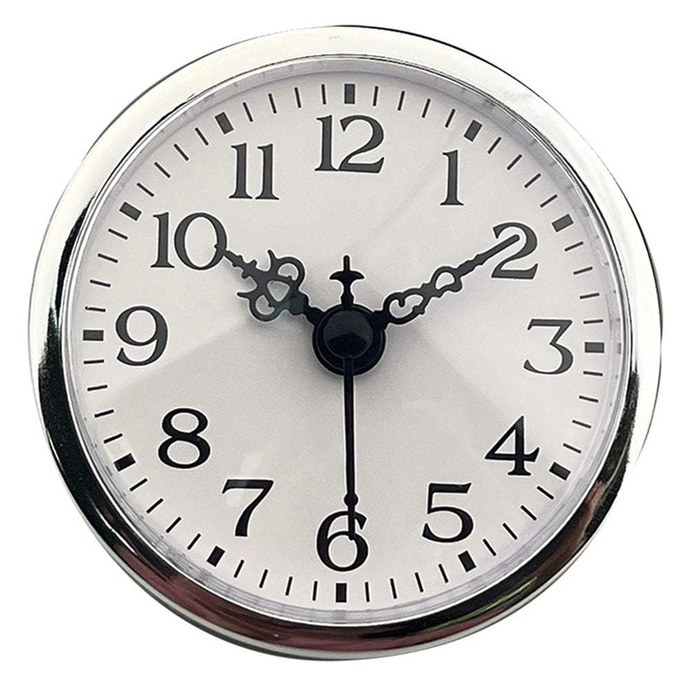 Clock Head Inlaid Photo Frame Round Head Clock Core Simple Craft ...