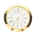 thumbnail image 1 of Round Clock Insert with Roman Numerals, Replacement Movement Part for Wall Clock Repair, Craft Projects and Clock Making, 1 of 7