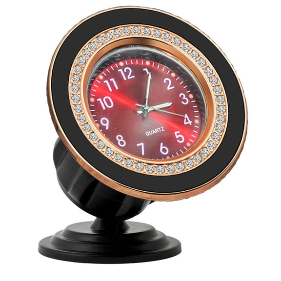 Clock Magnetic Car Holder Strong Magnet for Car Dashboard Mount 360° Rotation Universal for iPhone 15/14/13/12 Pro Max Plus