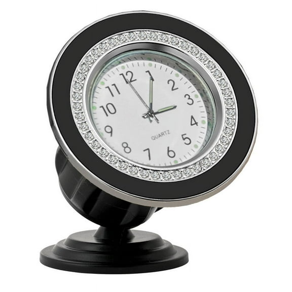 Clock Magnetic Car Holder Strong Magnet for Car Dashboard Mount 360° Rotation Universal for iPhone 15/14/13/12 Pro Max Plus