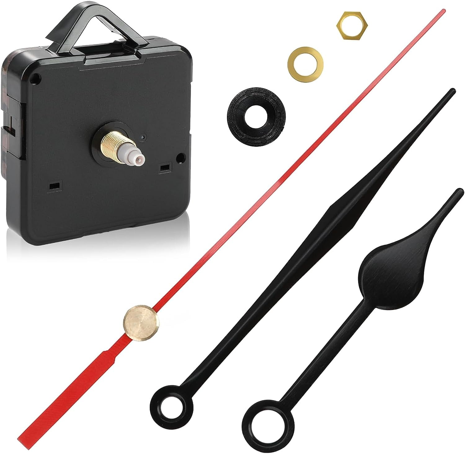 Clock Mechanism Kit Wall Clock Movement UltraSilent DIY Motor Tool