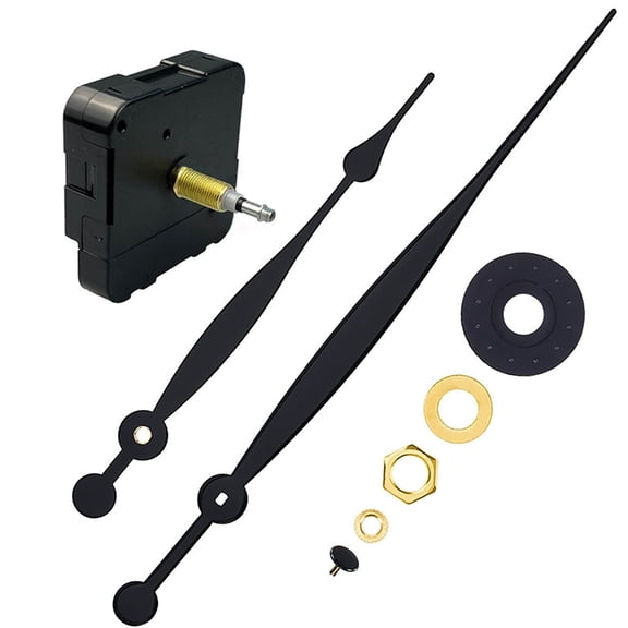 Clock Mechanism Kits with Hands High Torque for Home Decors Wall Clock Creation