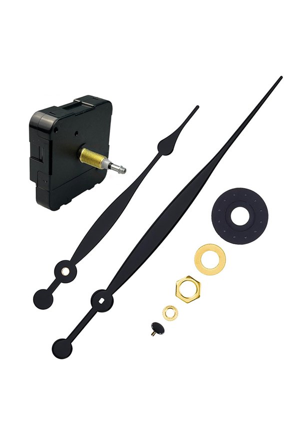 Clock Mechanism Kits with Hands High Torque for Home Decors Wall Clock Creation