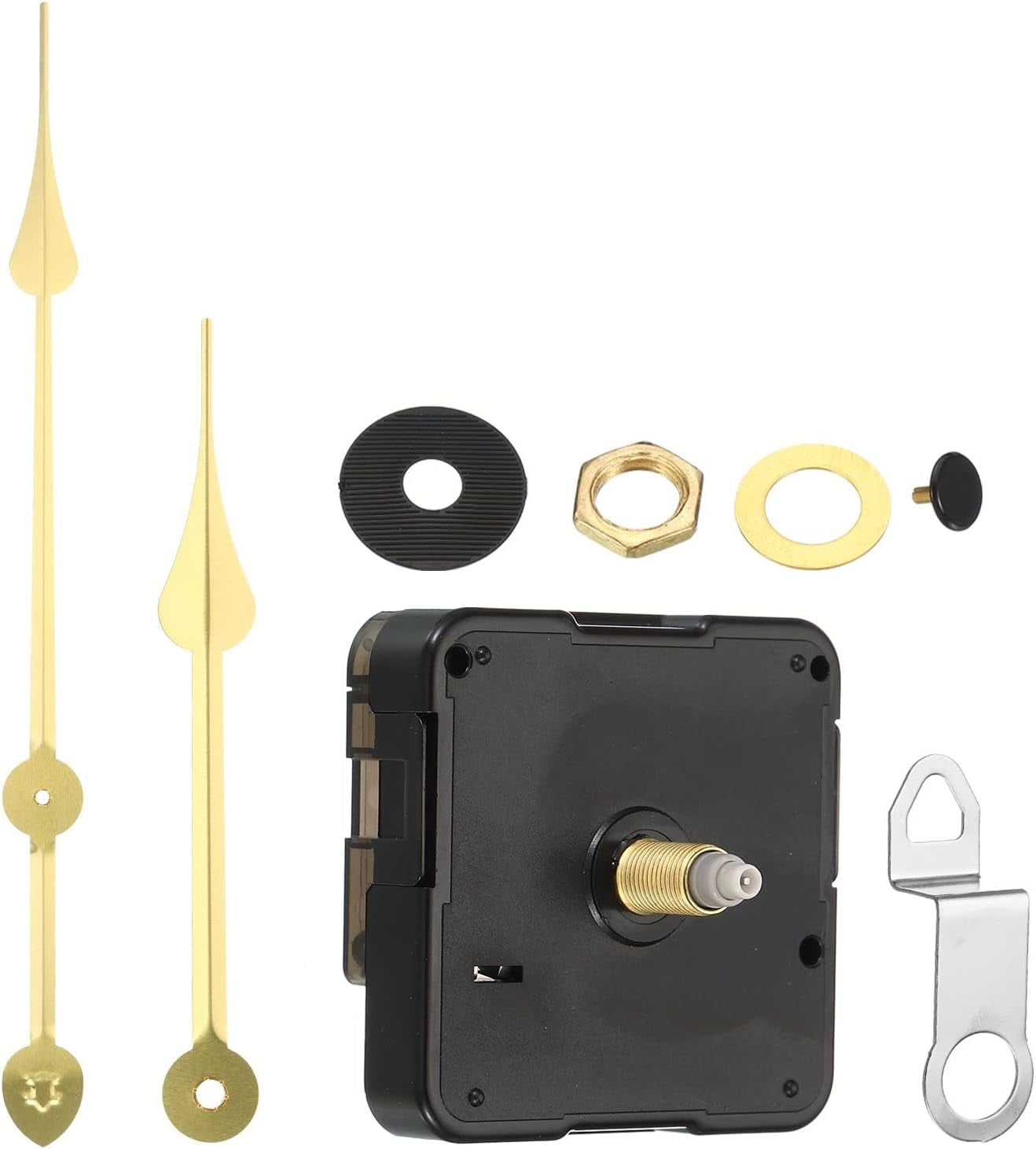 Clock Mechanism Replacement Kits, 1 Set DIY Aluminum Clock Replacement