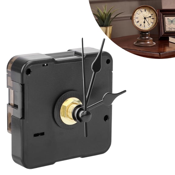 Silent Clock Mechanism Replacement, TSV Battery Operated Quartz Wall Clock Repair Parts with Large Clock Hands and Motor Kit