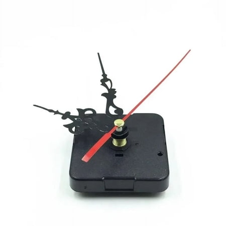 Clock Mechanism Silent Quartz Movement Machine Wall Hands Pointer Set Clockwork Table Long Shaft DIY Watches Repair Parts 607 Glod