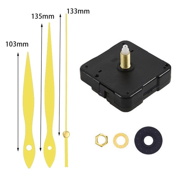 Clock Mechanism with Easy Installation Instructions and Precision Timing
