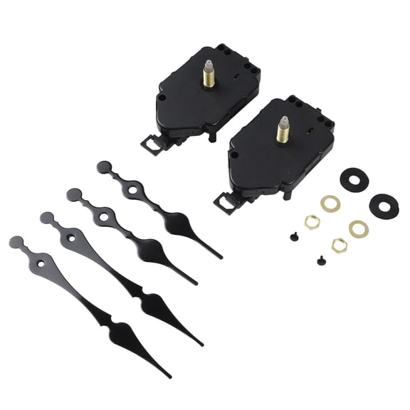 Clock Movement DIY Kit Quartz Mechanism Replacement Long Shaft Pendulum