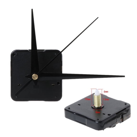 Clock Movement Mechanism, Battery Powered DIY Quartz Kit, Silent Indoor Outdoor Time Clock Repair Part