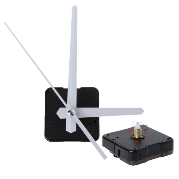 Clock Movement Mechanism, Battery Powered DIY Quartz Kit, Silent Indoor Outdoor Time Clock Repair Part