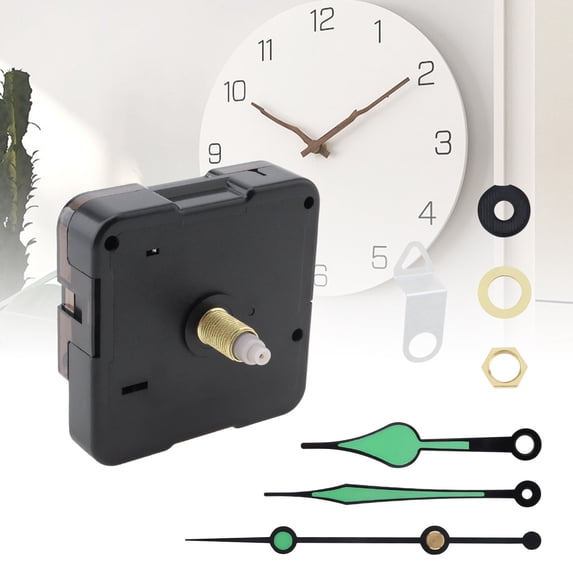 Clock Movement Mechanism Quartz Clock Battery Operated Silent Seconds Wall Clock Repair Replacement Parts