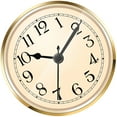 thumbnail image 1 of Clock Replacement Insert Small Clock Part With Roman/Arabic Numerals, 1 of 21