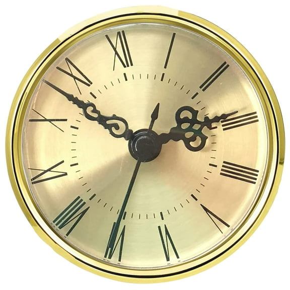 Clock Replacement Insert Small Clock Part With Roman/Arabic Numerals