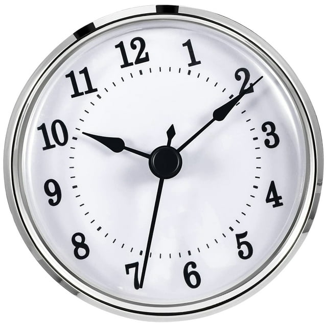 Clock Replacement Insert Small Clock Part With Roman/Arabic Numerals