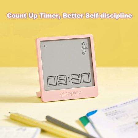 Clock,Snooze Mode Auto Bedrooms And Alarm Clock Temperature And Time Alarm Temperature 6 In 1 With Snooze Mode Clock Time Alarm 6-in-1 Clock Time Sync Battery Powered Bt 6-in-1 Clock