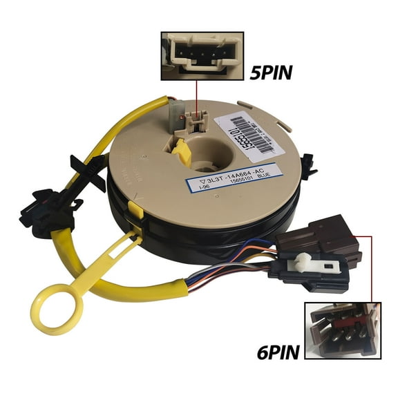 Clock Spring Spiral Cable Fits for 1999-2004 Ford F-150 F-250 F-350 3L3T14A664AC