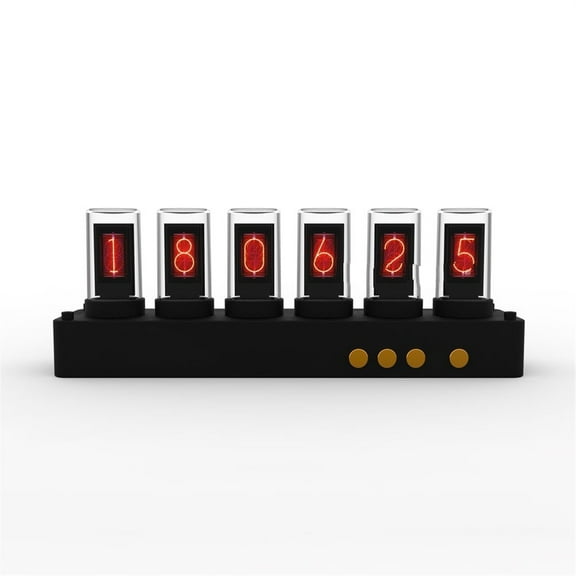 Clock Table Birthday Gift RGB Nixie Tube Clock Desktop Digital Nixie Watch Creative Electronic Glow Tube