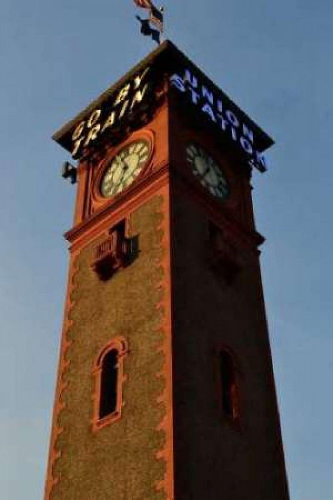 Clock Tower Canvas Art - Brian Moore (24 x 36)