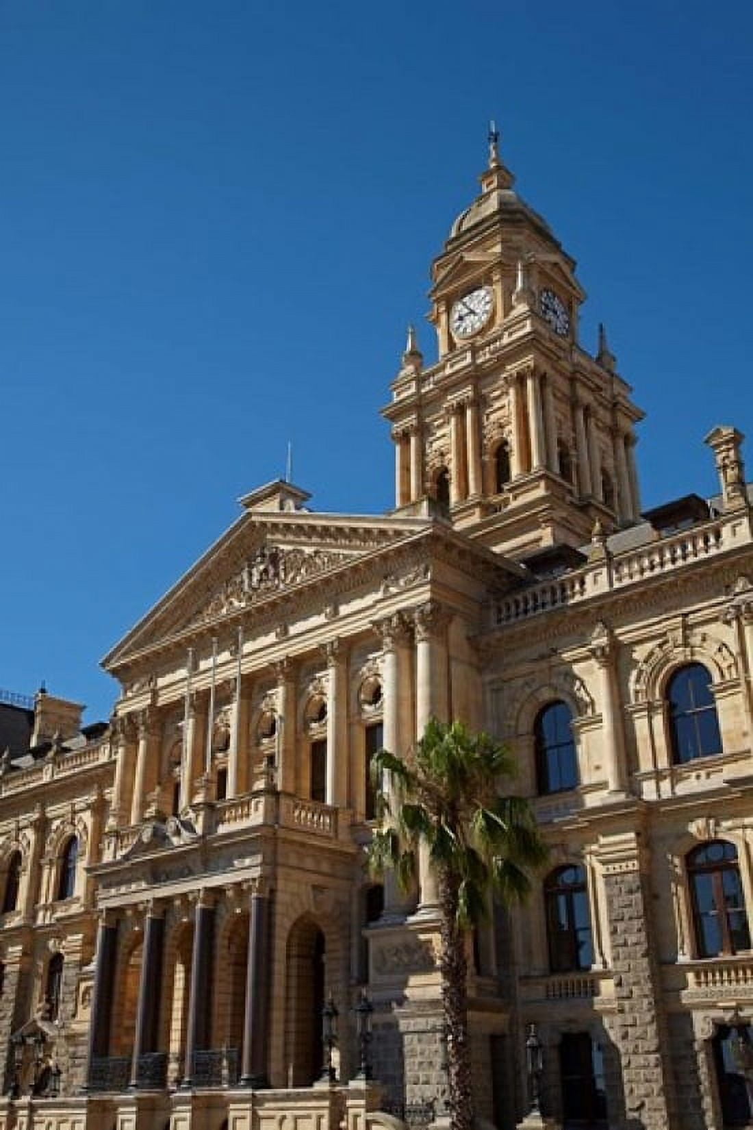 Clock Tower City Hall (1905) Cape Town South Africa Canvas Art - David Wall DanitaDelimont (25 x 38)