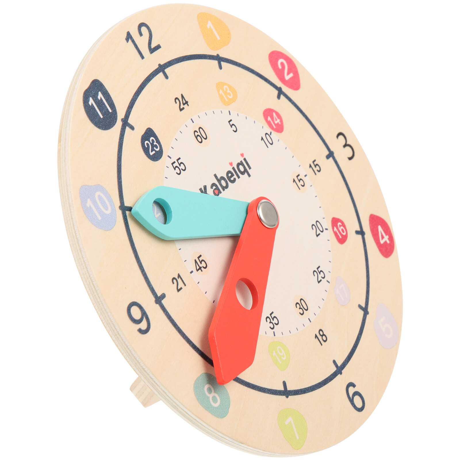 Clock Toy Kids Toys Clocks Cartoon Clock Model Wooden Puzzle 3d Kids Clock Model Kids
