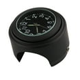 thumbnail image 1 of Clock Universal Motorcycle Handlebar Meter  Thermometer Waterproof Replacement For Motorcycles  22mm-25.4mm7/8 ''- 1'' Handlebars Silver Shell White  Dial, 1 of 7