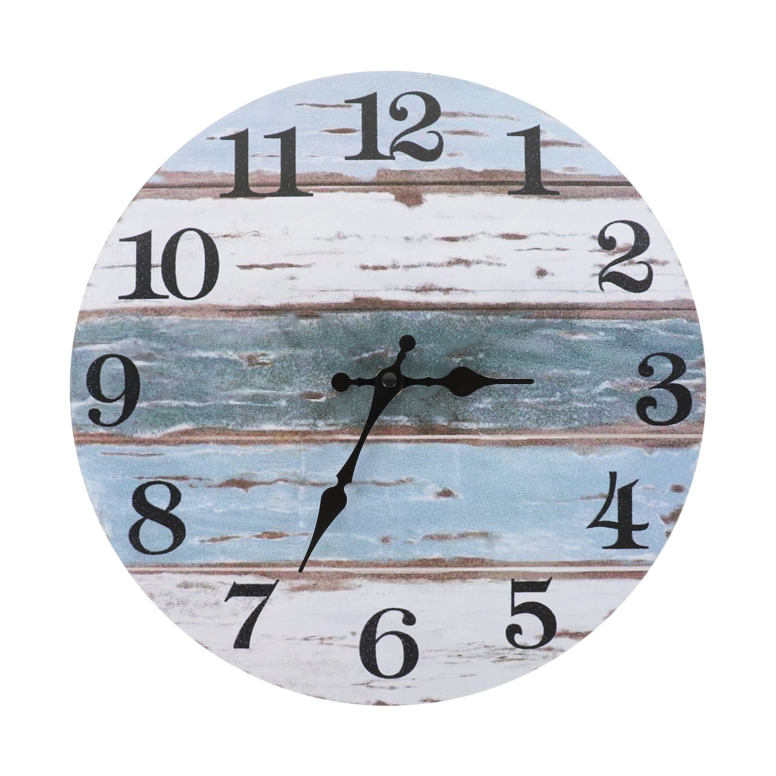 Clock Wall Clocks Nautical Retro Hanging Decor Vintage Rustic Ocean